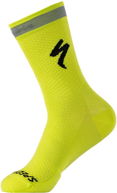 Specialized Soft Air Reflective Tall Socks Hyper Green
