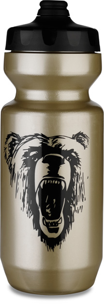 Specialized Purist Fixy Gold/Black California Bear Trinkflasche 22oz
