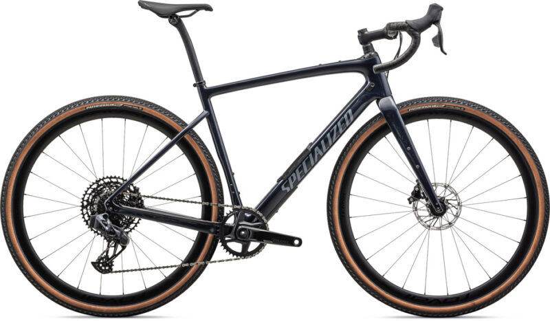 Specialized Diverge Expert Gloss Dark Navy Granite Over Carbon/Pearl